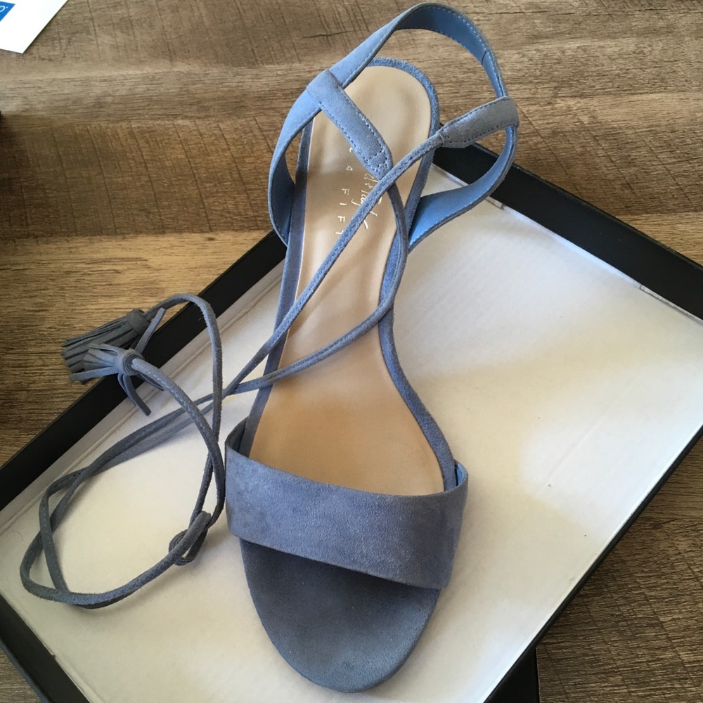 Suede shoes